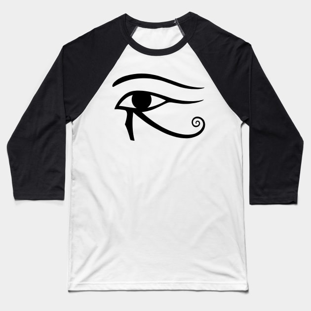 Eye of Horus Baseball T-Shirt by OccultOmaStore